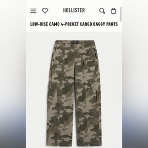 Hollister cargo pants